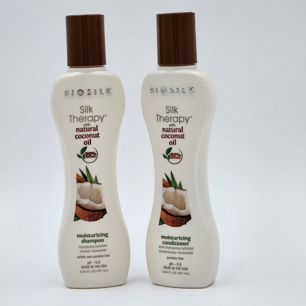 Biosilk shampoo and conditioner 5.4 oz each